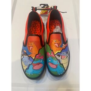 Ground Up Pokemon Boys Slip On‎ Sneakers Charizard Blastoise Venusaur Size 5